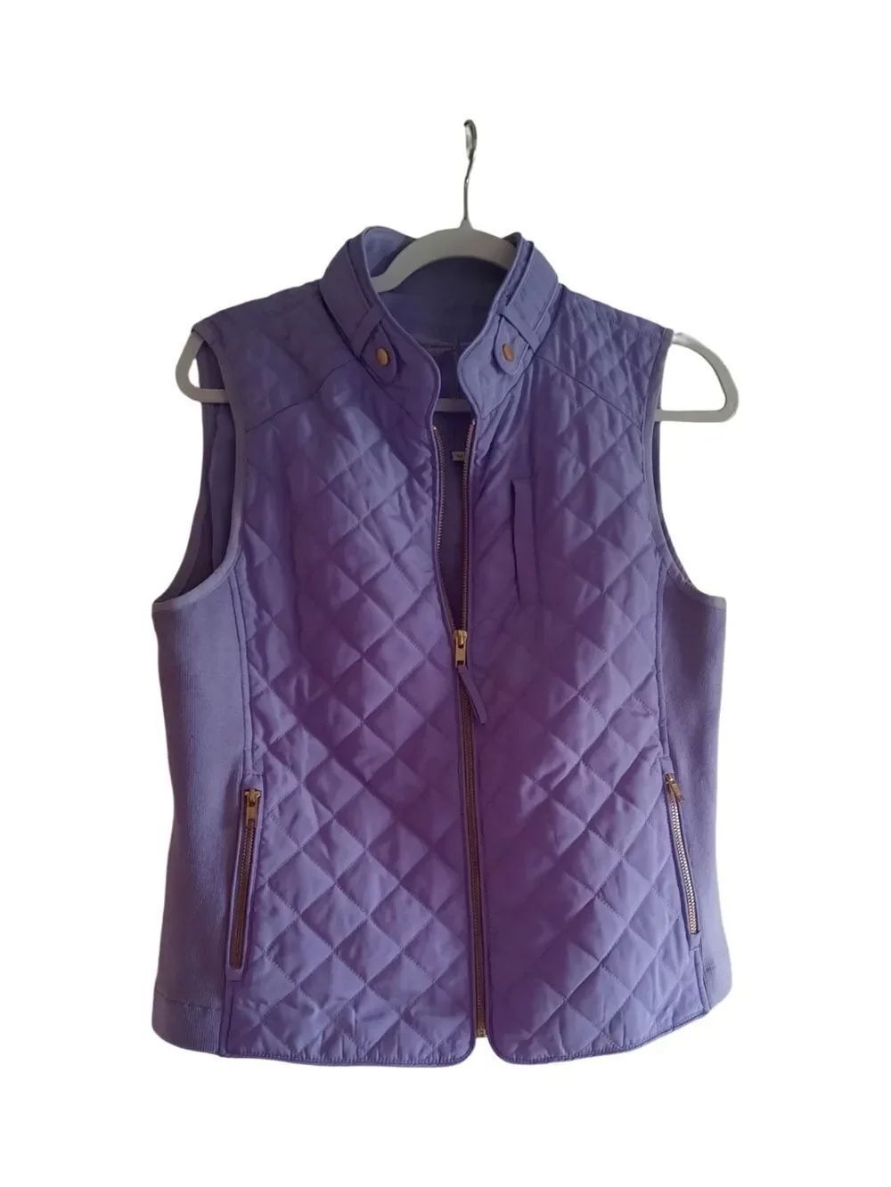 Tyler Boe Quilted Lavender Vest